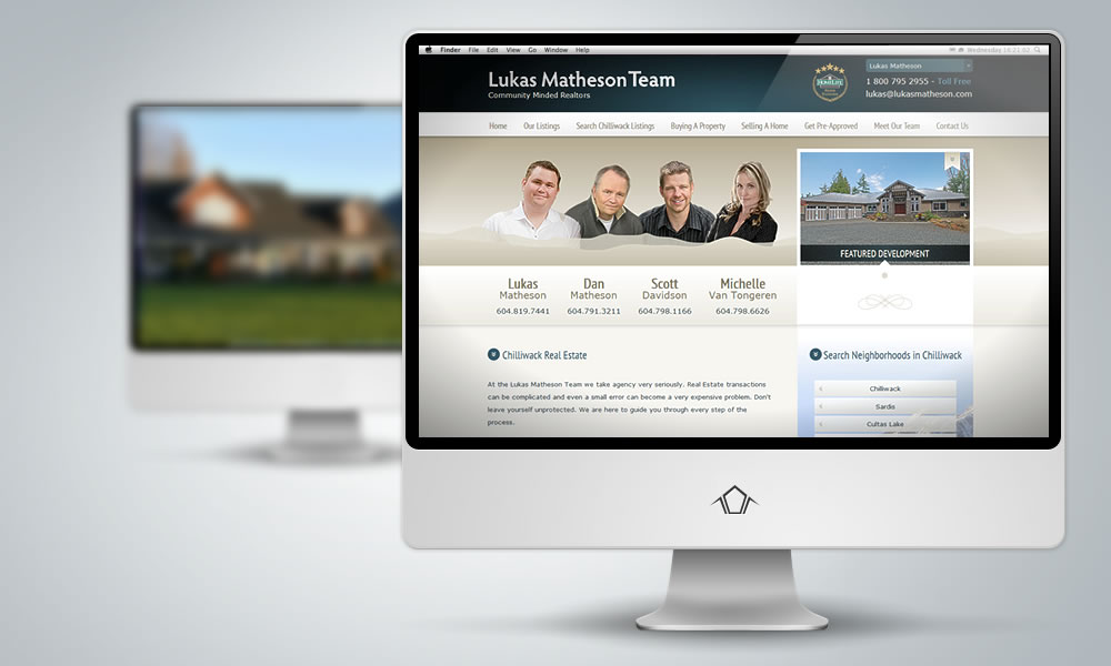 Lukas Matheson - Web Design Web Design - Lukas Matheson